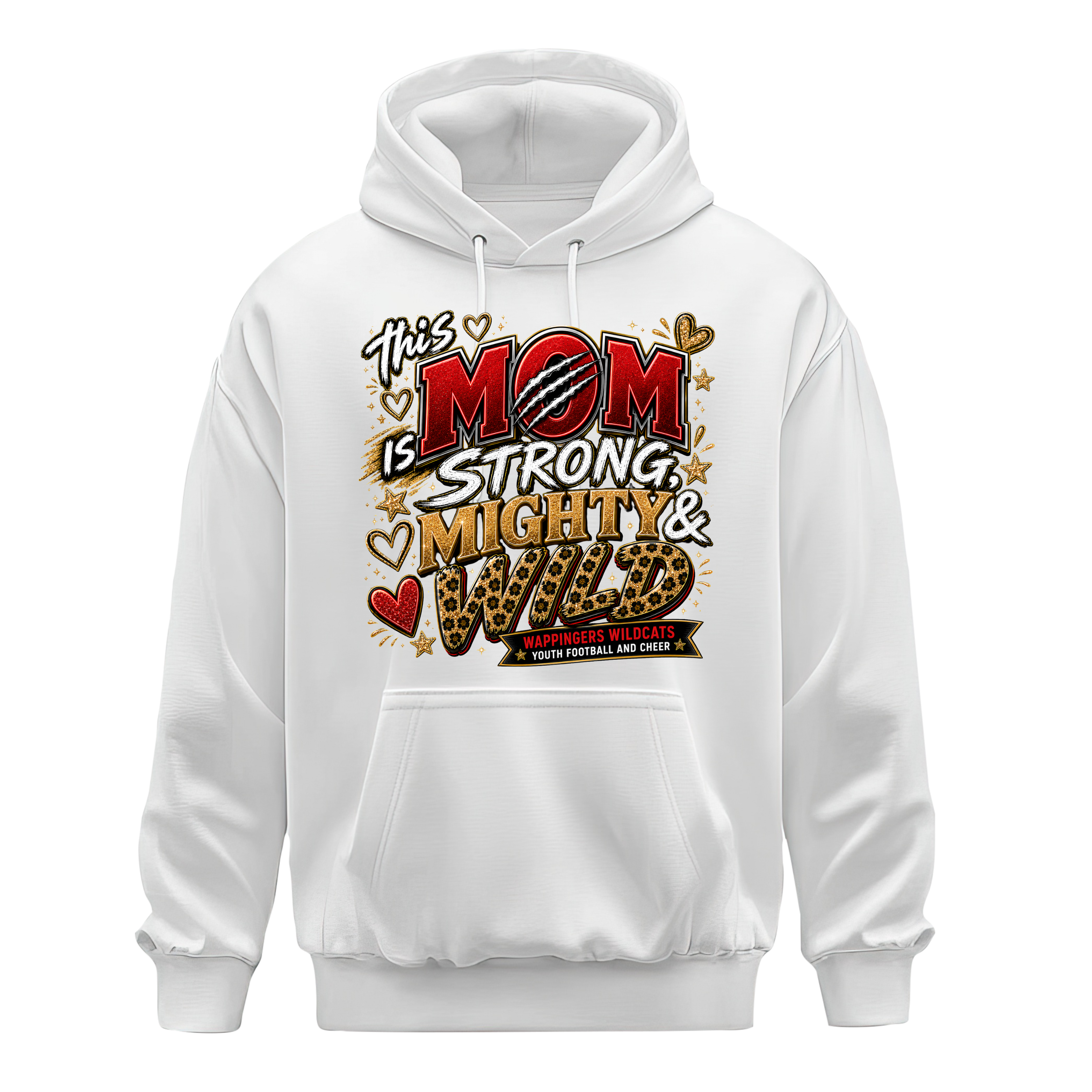 Strong, Mighty Mom - Spirit Hoodie